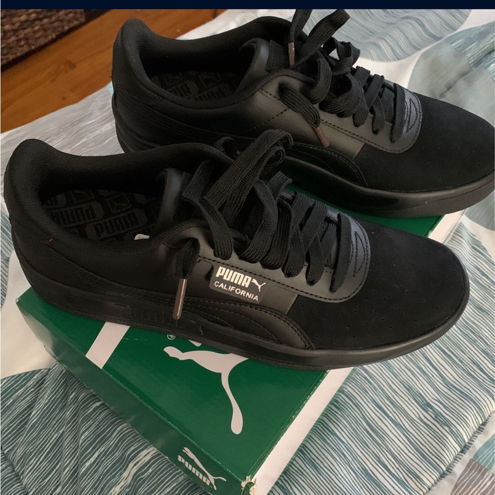 Puma shoes.